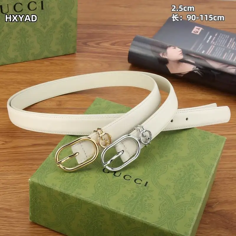 Gucci belt 25mmX90-115cm 8L01